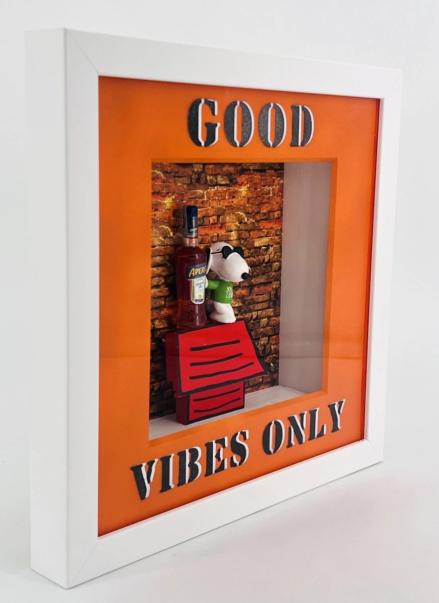 Andreas Lichter Good vibes only Snoopy Aperol